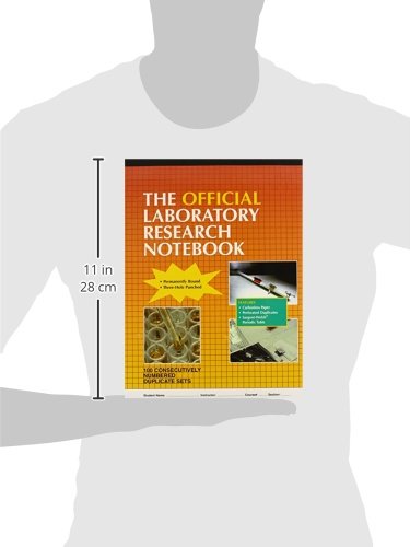 The Official Laboratory Research Notebook (100 duplicate sets)