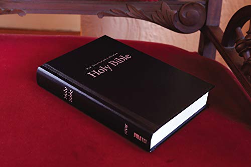 NIV, Church Bible (Pew Bible), Hardcover, Black, Comfort Print