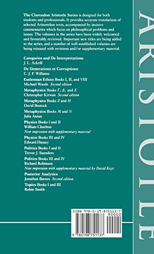 Politics (Clarendon Aristotle Series)