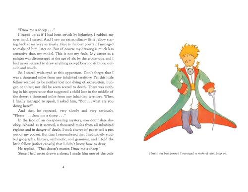 The Little Prince Deluxe Edition: The Timeless Classic with a Touch of Wonder, Experience the Beauty of Seeing with the Heart (Mariner Classics)