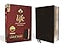 NIV, Life Application Study Bible, Third Edition, Large Print, Bonded Leather, Black, Red Letter