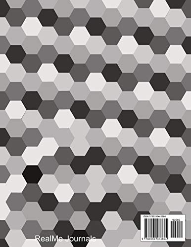 Hexagonal Graph Paper 0.5" Hexagons 150 Pages: Organic Chemistry Notebook: Great For Gaming, Mapping, Designing, Knitting And Quilting Projects
