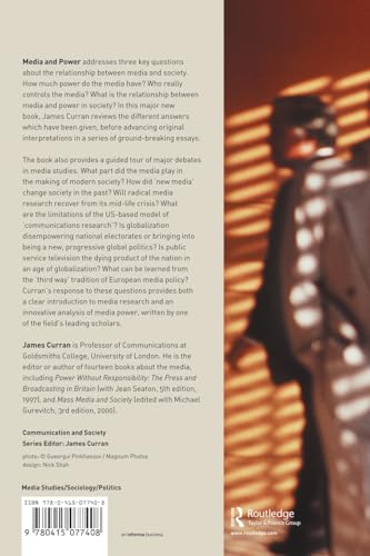 Media and Power (Communication and Society)