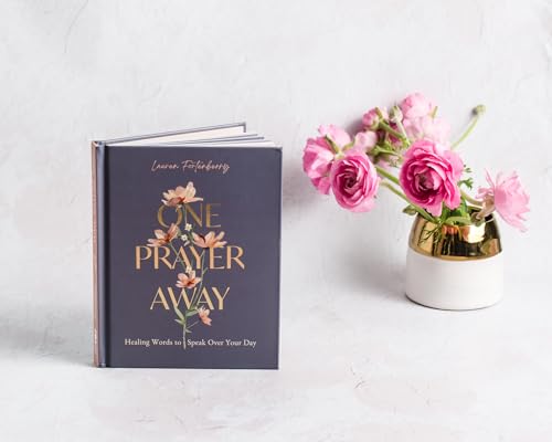 One Prayer Away: Healing Words to Speak Over Your Day - 90 Daily Devotions for Christian Women – The Perfect Mother’s Day Gift for Christian Moms