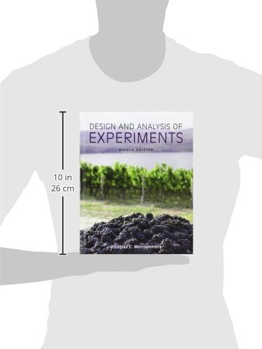 Design and Analysis of Experiments