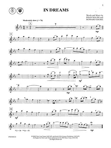 The Lord of the Rings Instrumental Solos: Flute, Book & Online Audio/Software (Pop Instrumental Solo Series)