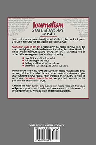 Journalism: State of the Art (Education; 6)