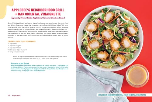 Secret Sauce: 200 Copycat Recipes to Re-Create Your Favorite Restaurant Sauces, Dips, and Dressings