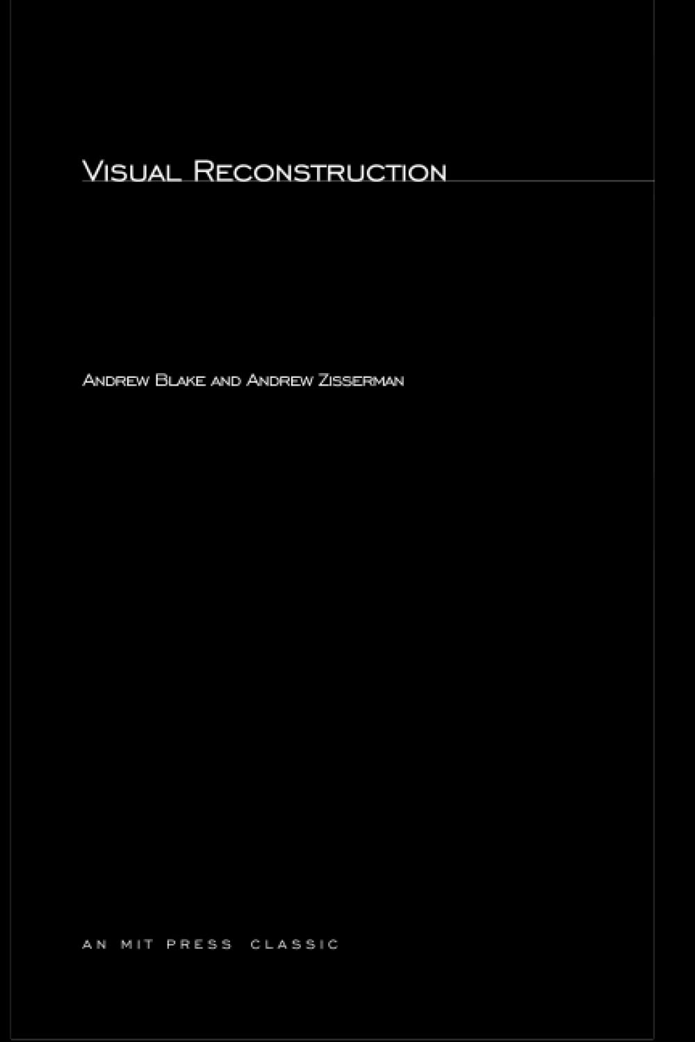 Visual Reconstruction (Artificial Intelligence)