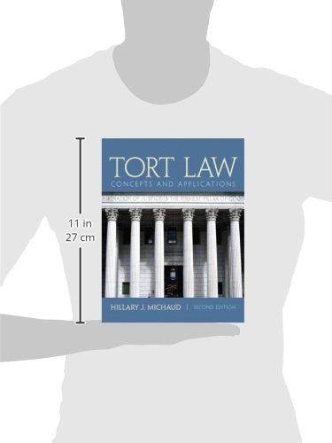 Tort Law: Concepts and Applications