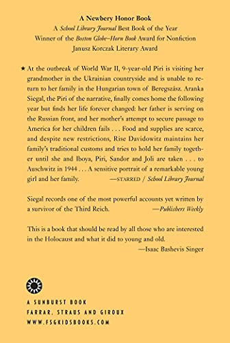 Upon the Head of the Goat: A Childhood in Hungary 1939-1944