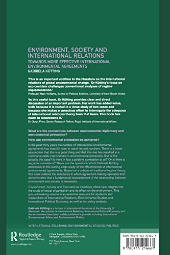 Environment, Society and International Relations