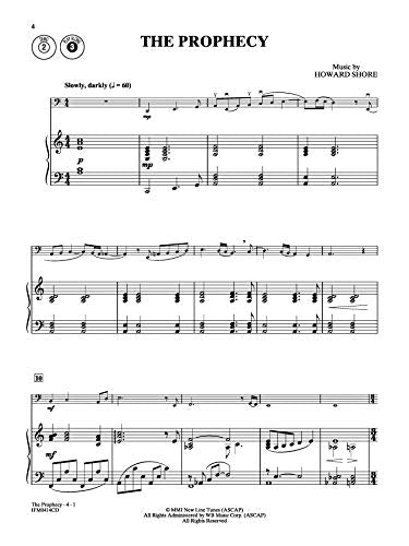 The Lord of the Rings Instrumental Solos for Strings: Cello (with Piano Acc.), Book & CD (Pop Instrumental Solo Series)