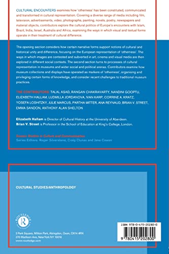Cultural Encounters: Representing Otherness (Sussex Studies in Culture and Communication)