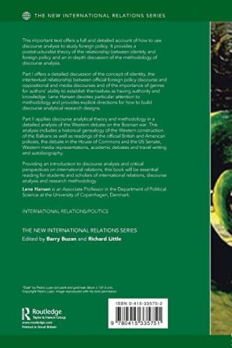 Security as Practice: Discourse Analysis and the Bosnian War (New International Relations)