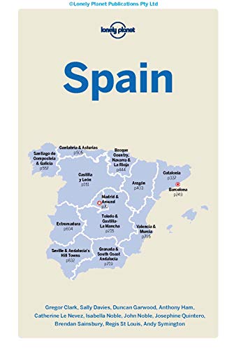 Lonely Planet Spain 12 (Travel Guide)