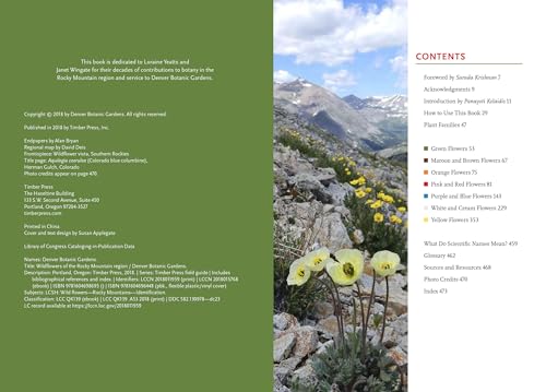 Wildflowers of the Rocky Mountain Region (A Timber Press Field Guide)