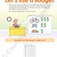 Evan-Moor Financial Literacy and Life Skills for Kids, Ages 10-11, Advanced Money Skills Workbook, Earning, Saving, Spending, and Using Credit Cards, Real-World Lessons and Activities