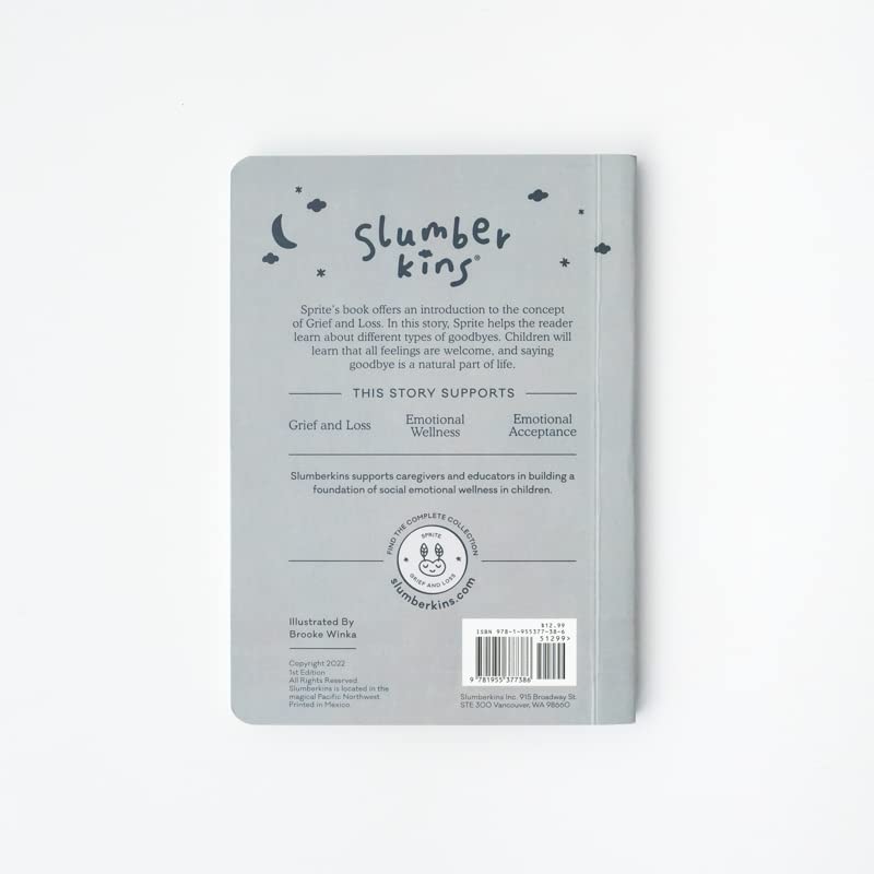 Slumberkins Sprite Helps Say Goodbye: An Introduction to Grief and Loss  Promotes Grief & Loss  Social Emotional Tools for Ages 0+