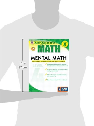 Singapore Math - Mental Math Level 4 Workbook for 5th Grade,