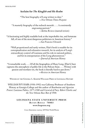 The Kingfish and His Realm: The Life and Times of Huey P. Long (Jules and Frances Landry Award)