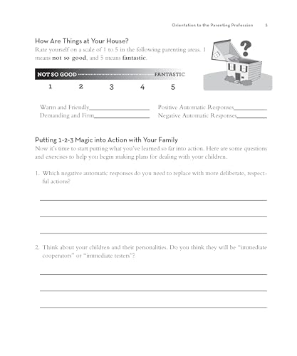 1-2-3 Magic Workbook: An Interactive Parenting Resource
