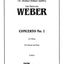 Clarinet Concerto No. 1 in F Minor, Op. 73 (Orch.): Part(s) (Kalmus Edition)