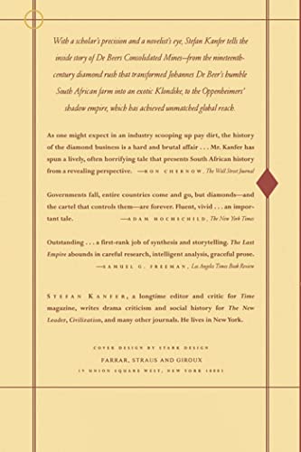 The Last Empire: De Beers, Diamonds, and the World