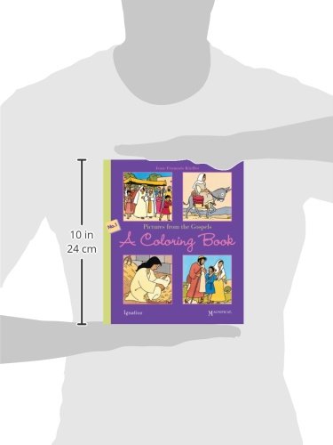 Pictures from the Gospels, A Coloring Book — back cover