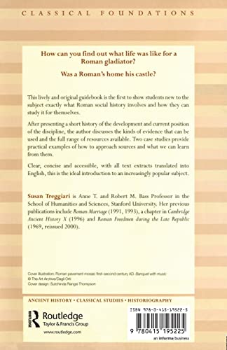 Roman Social History (Classical Foundations)
