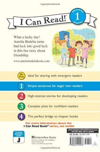 Amelia Bedelia Tries Her Luck (I Can Read Level 1)