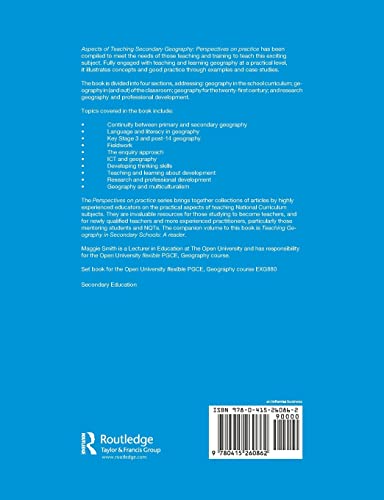 Aspects of Teaching Secondary Geography: Perspectives on Practice (Aspects of Teaching Series)