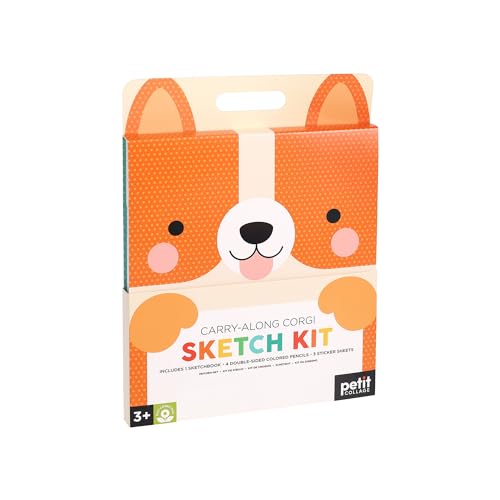 Carry Along Corgi Sketch Kit