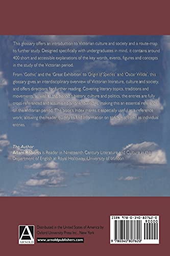 Victorian Culture and Society: The Essential Glossary (Essential Glossary Series)