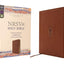 NRSVue, Holy Bible, Compact, Leathersoft, Brown, Comfort Print