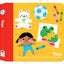 My Little Learning Bus 10 Board Book Library Set Includes Animals, Things that Go, Home, Food, Clothes, Backyard, On the Farm, Toys, At the Park, and Ocean Friends