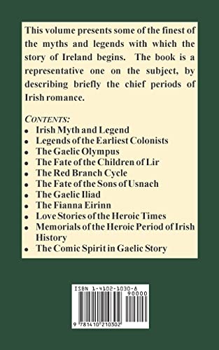 Ireland: Its Myths and Legends