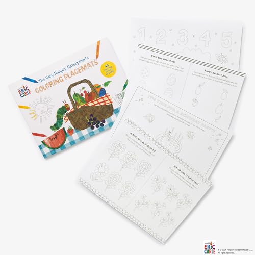 The Very Hungry Caterpillar's Coloring Placemats: 40 Activity Sheets to Color