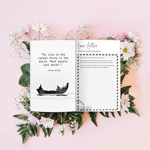 Perfectly Imperfect: A Guided Self-Love & Gratitude Journal for Women with Prompts to Calm Anxiety, Stop Overthinking, and Love Who You Are (Cute Self Care & Self Help Books)
