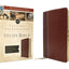 NIV, Cultural Backgrounds Study Bible (Context Changes Everything), Leathersoft, Brown, Red Letter, Thumb Indexed: Bringing to Life the Ancient World of Scripture