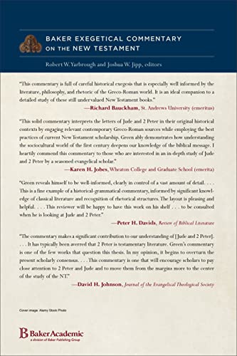 Jude and 2 Peter: (A Paragraph-by-Paragraph Exegetical Evangelical Bible Commentary - BECNT) (Baker Exegetical Commentary on the New Testament)