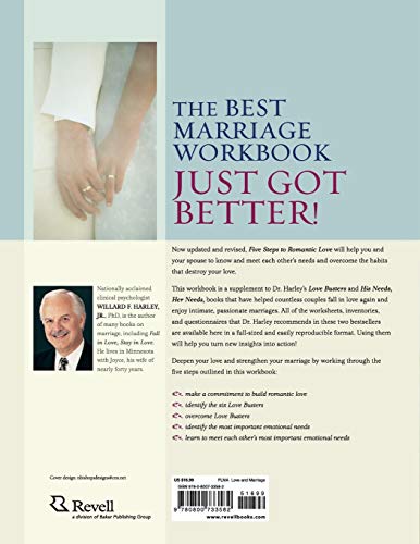 Five Steps to Romantic Love: A Workbook for Readers of Love Busters and His Needs, Her Needs