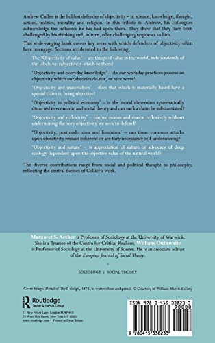 Defending Objectivity: Essays in Honour of Andrew Collier (Routledge Studies in Critical Realism)
