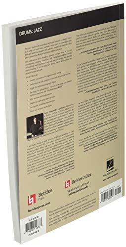 Berklee Jazz Drums - Drum Set Method Book  Learn Jazz Time, Comping, and Improvisation  Includes Online Audio  Drumming Techniques from Berklee College of Music