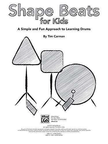 Shape Beats for Kids: A Simple and Fun Approach to Learning Drums, Book & Online Audio/Software