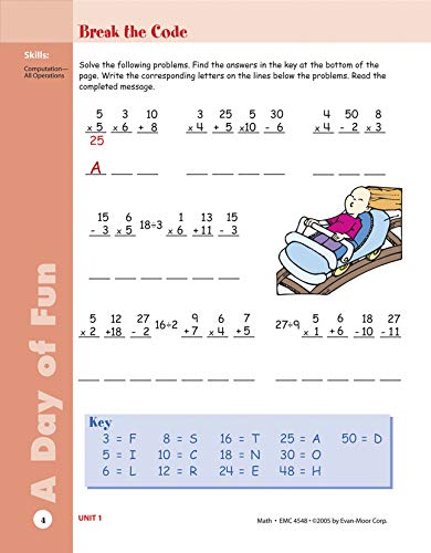 Skill Sharpeners Math, Kindergarten