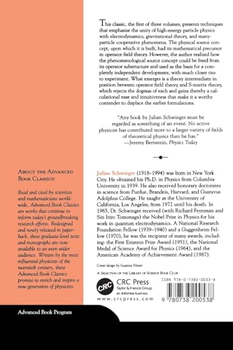 Particles, Sources, and Fields: Vol. 1