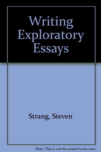 Writing Exploratory Essays