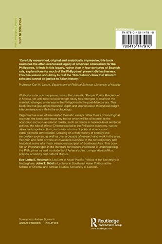 Philippine Politics and Society in the Twentieth Century (Politics in Asia)