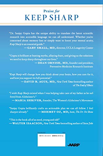 Keep Sharp: Build a Better Brain at Any Age by Gupta M.D.